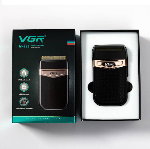 ماشین اصلاح صورت وی جی ار مدل V-33۲ اصلی