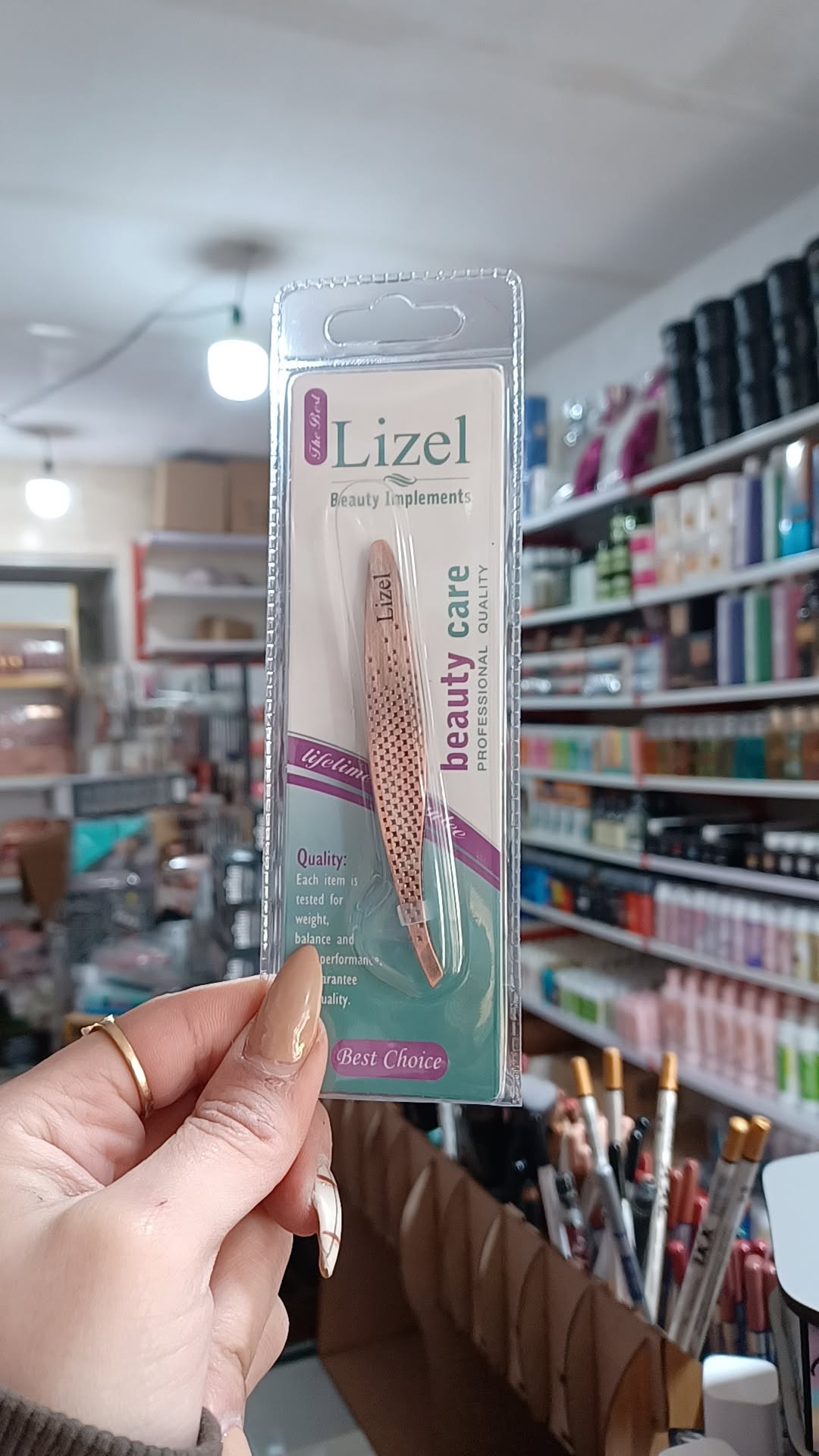 تصویر موچین برند لیز - W 