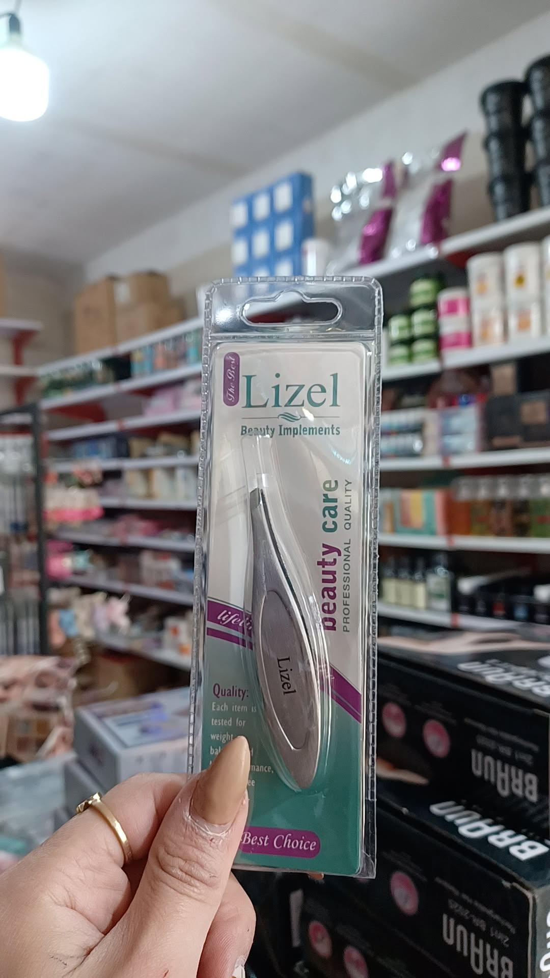 تصویر موچین برند لیز - W 