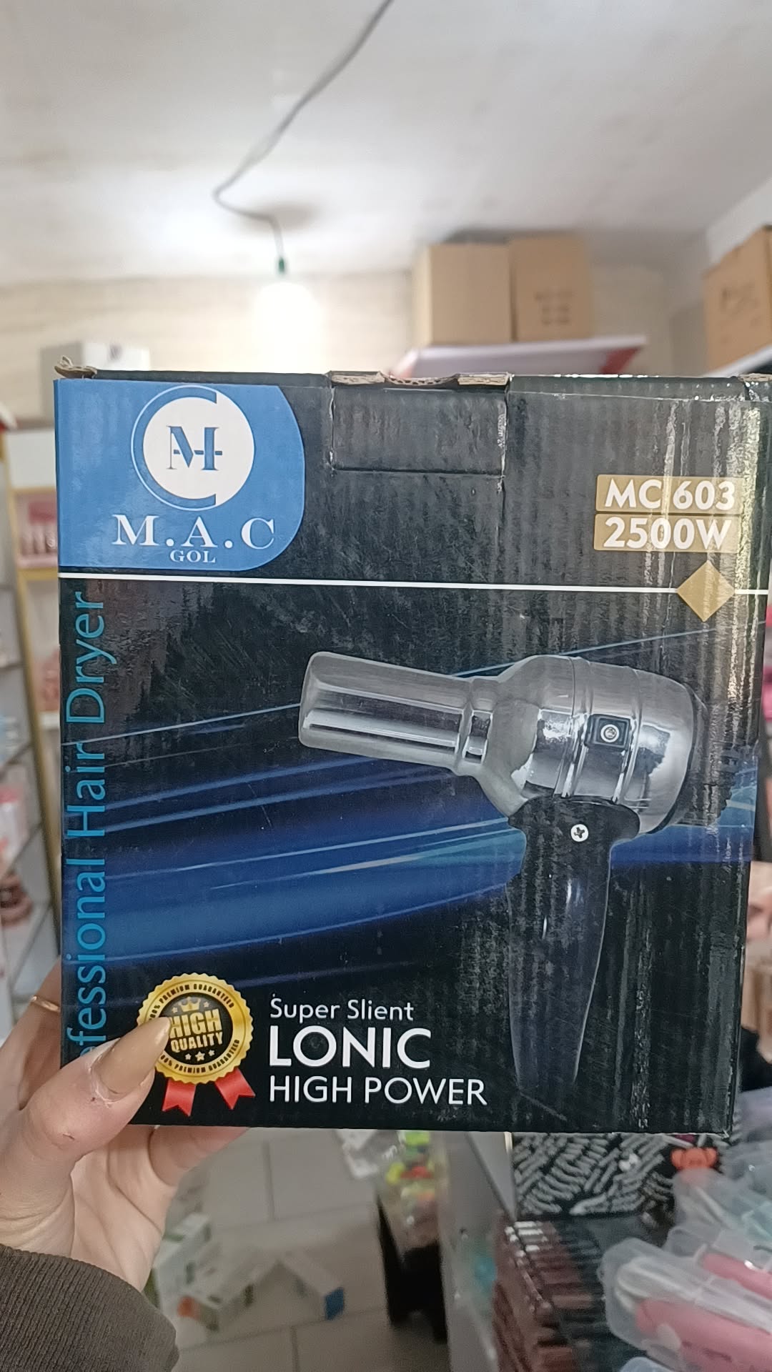 سشوار مسافرتی مک مدل۶۰۳