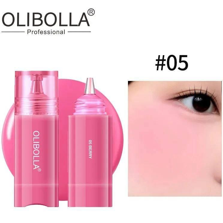 رژگونه مایع دکمه ای تیک تاکی اولیبولا OLIBOLLA کد 243 (جعبه دار)