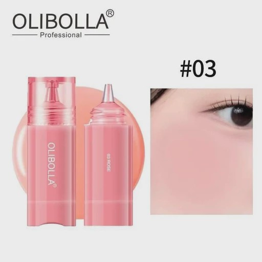 رژگونه مایع دکمه ای تیک تاکی اولیبولا OLIBOLLA کد 243 (جعبه دار)
