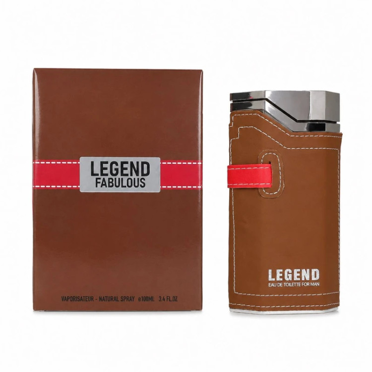 ادوتویلت مردانه۱۰۰ میل عماد آرا مدل legend fabulous رایحه تلخ