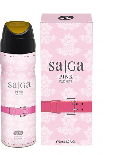 عطر جیبی زنانه عماد آرا مدل Saga Pink حجم 30 میلی لیتر