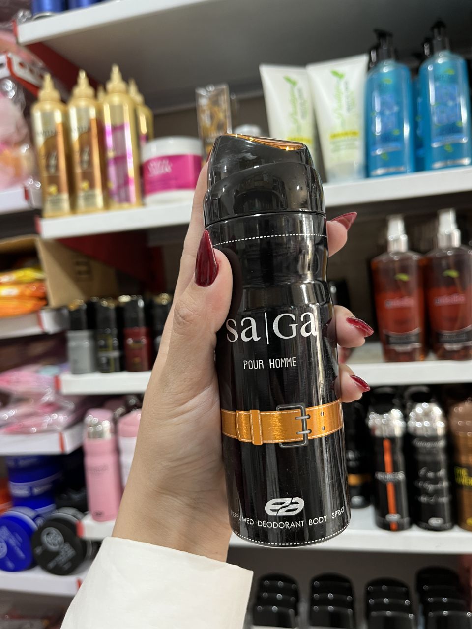 اسپری بدن (EA) 200 میل SAGA MEN مردانه برند امپر