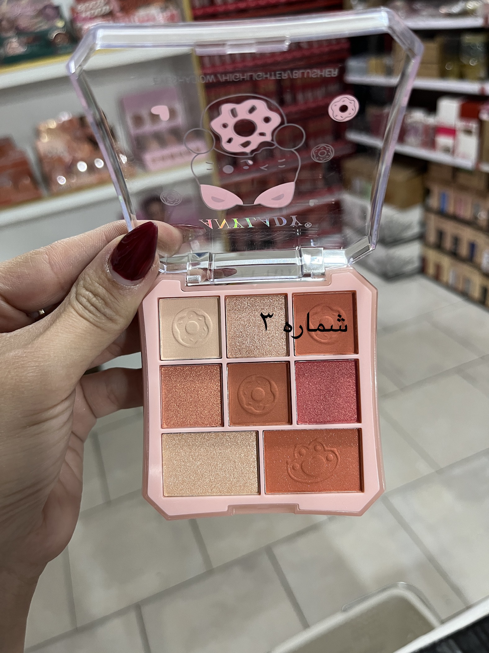 پالت سایه ۸ رنگ آنی لیدی شاین ومات