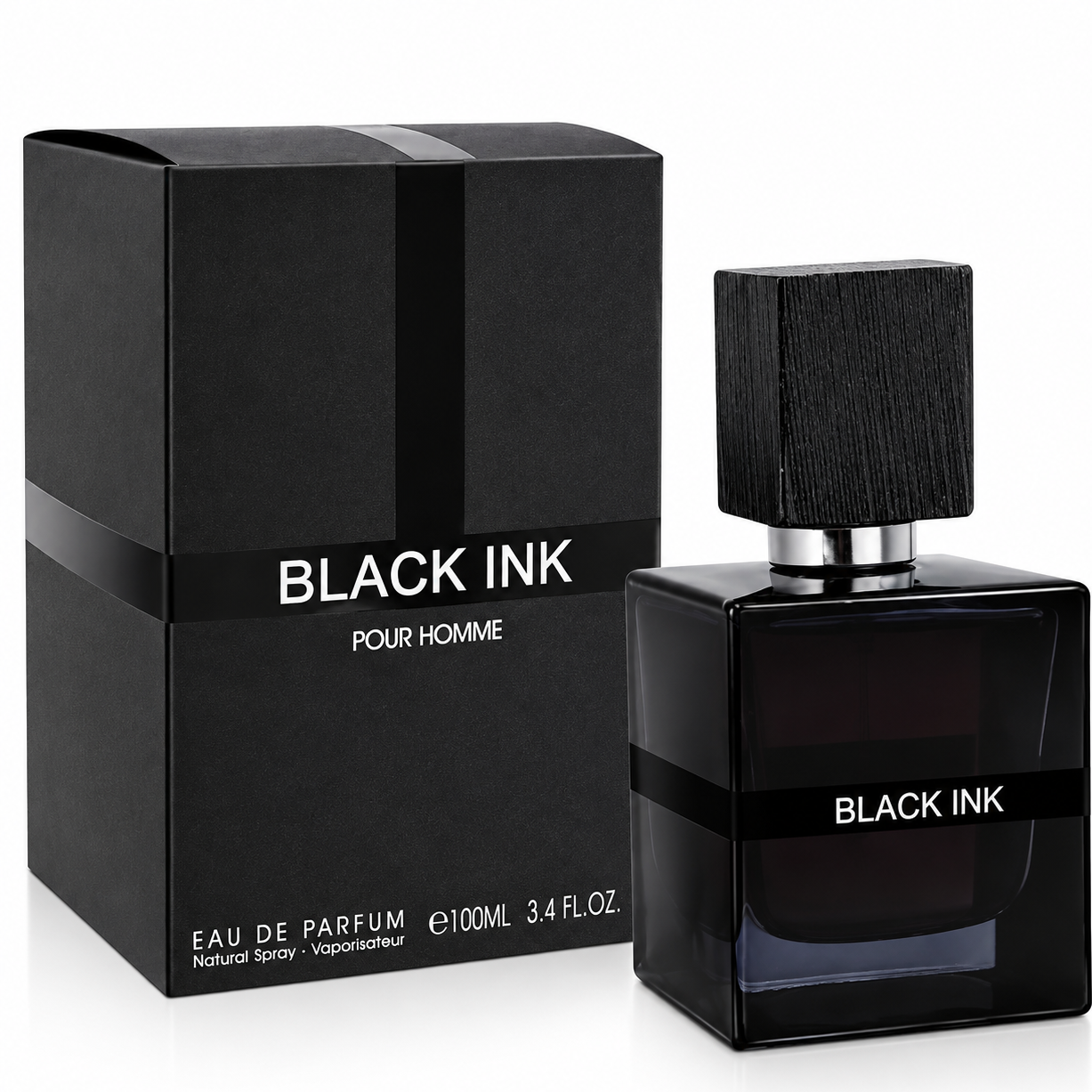 ادکلن فراگرنس ورد بلک اینک Black ink مردانه حجم 100 میلی لیتر